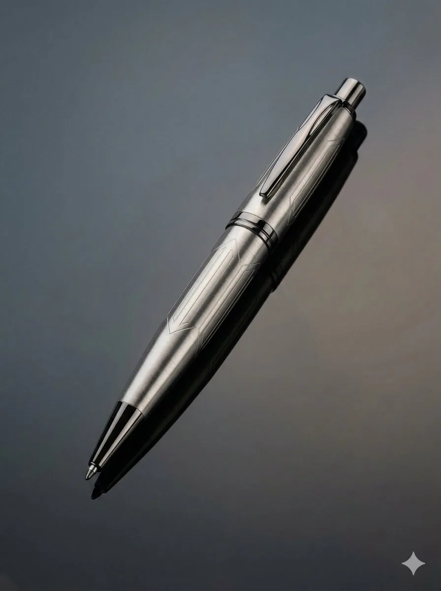 Example image for the E-commerce Main Image - Ultra-Realistic Product Photography of a Pen prompt
