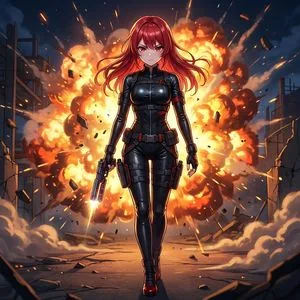 Example image for the AI Action Movie Poster prompt