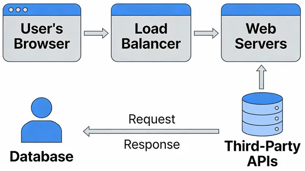 Example image for the Web Application System Architecture Diagram prompt