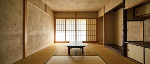 Example image for the Wabi-Sabi Japanese Interior prompt