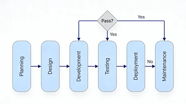 Example image for the Professional SDLC Flowchart prompt
