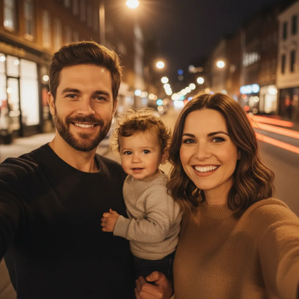 Family Selfie Effect example