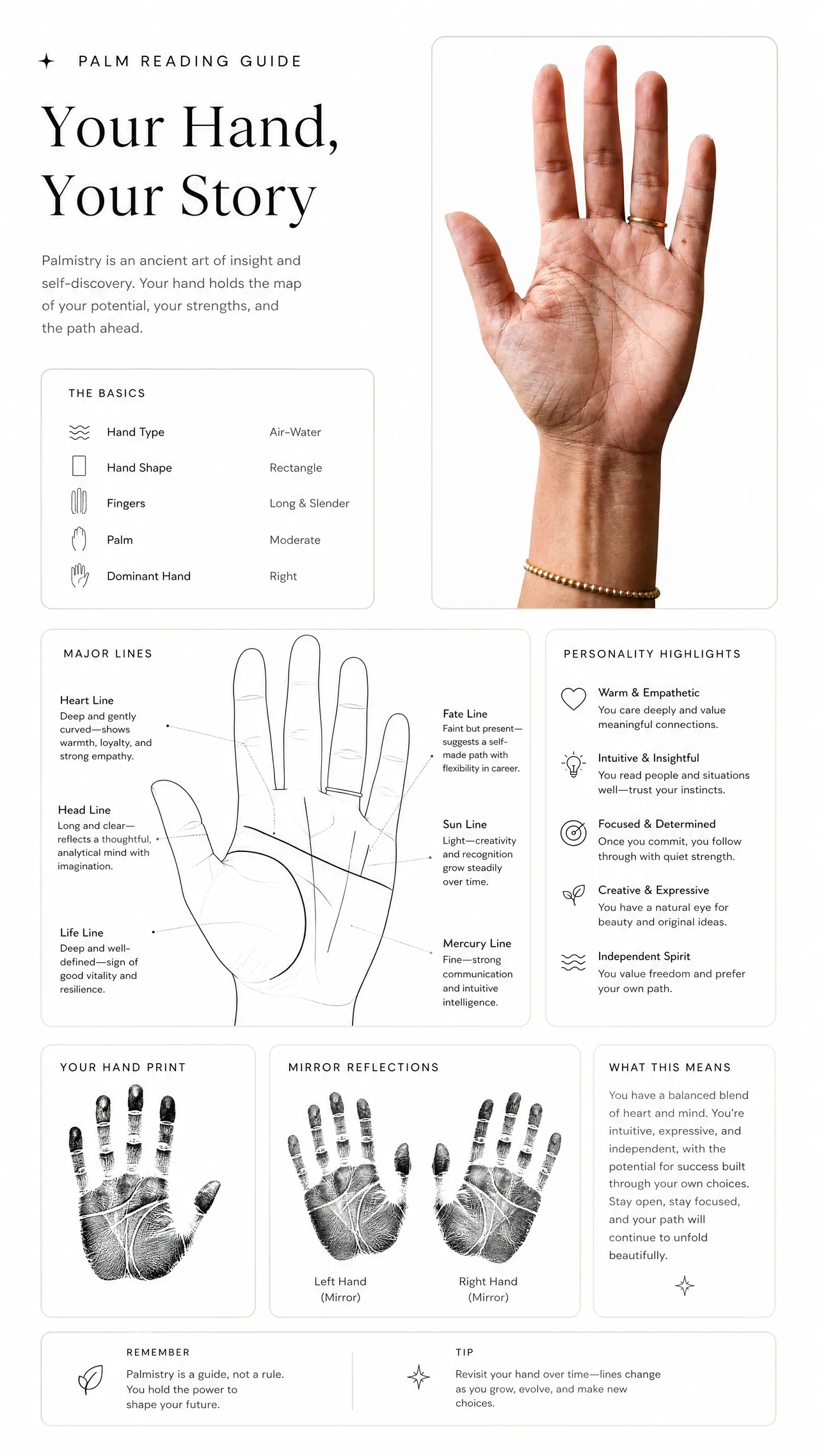 Palm Reading Photo Generator example