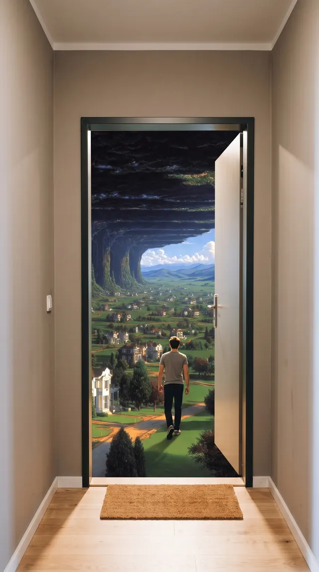 Fantasy World Portal Video Generator: example 1
