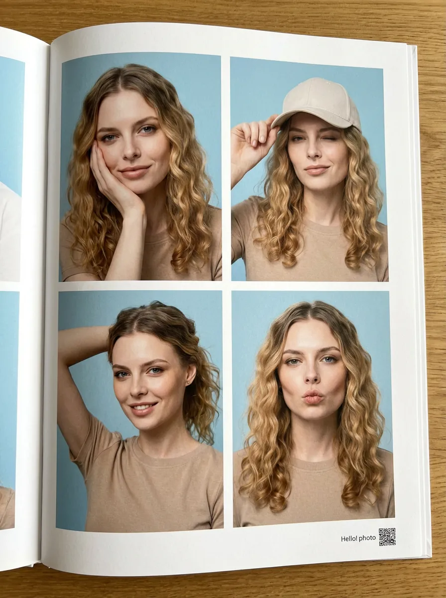 Candid Photobook Portraits Trend example