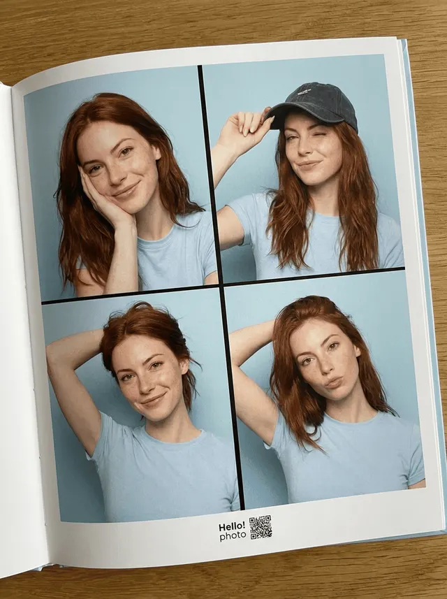 Candid Photobook Portraits Trend: example 1