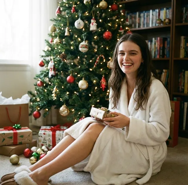 AI Christmas Photo Trend: example 1