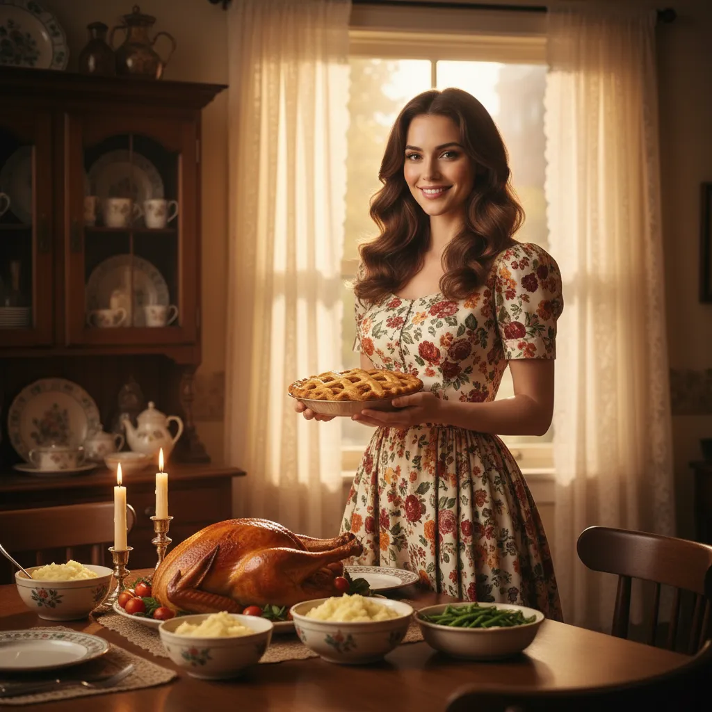 Thanksgiving Vintage Effect example