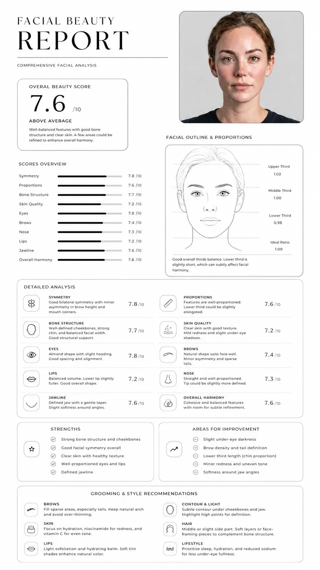 Face Analysis Effect: example 1