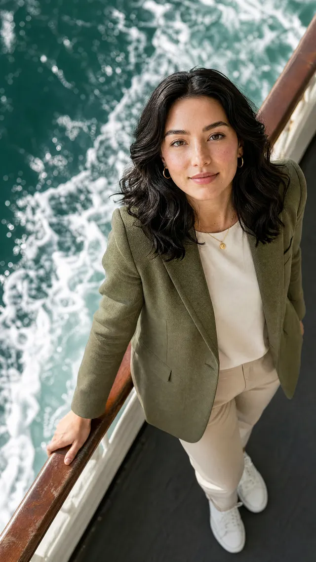 Aerial Ferry Portrait: example 1