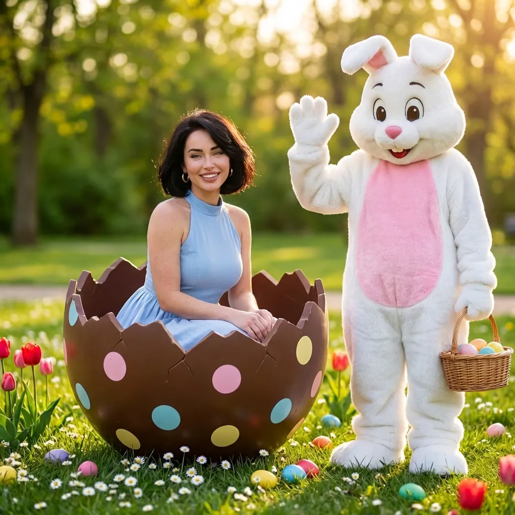Easter Egg Crack Pose example