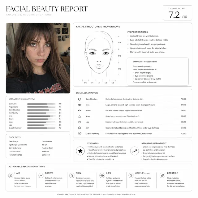 Face Analysis Effect Photo Generator: example 1
