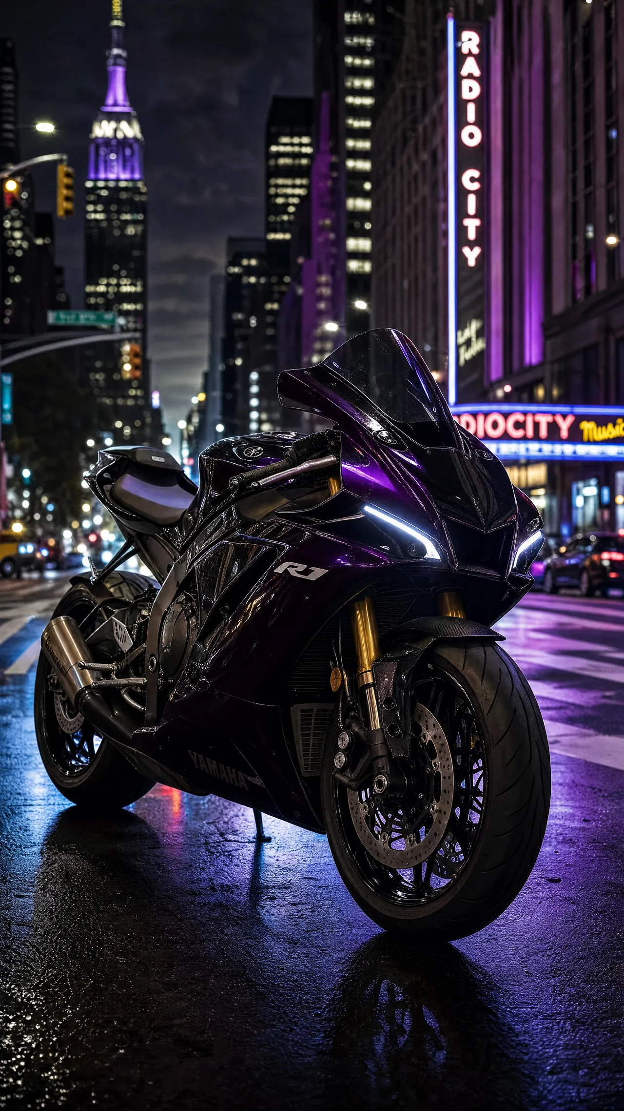 NYC Night Ride Video Generator example