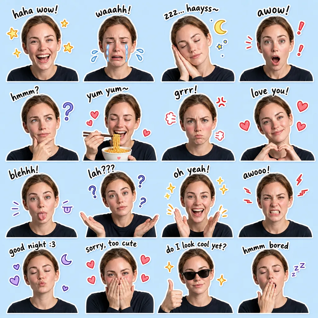 My Sticker Pack example