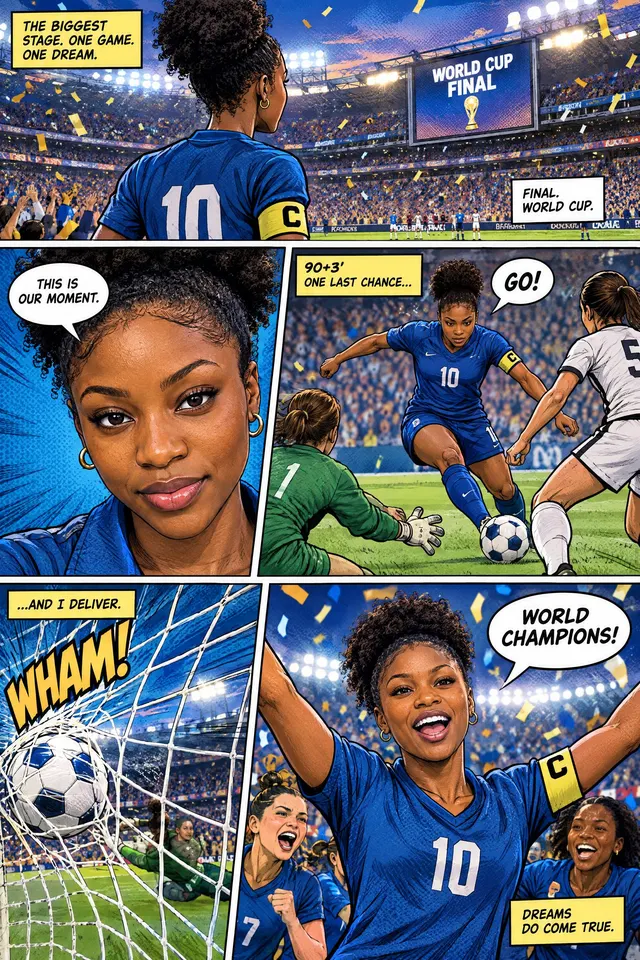 AI Comic Generator from Photo: example 1