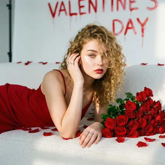 Valentine’s Day Portrait Trend Photo Generator: example 2