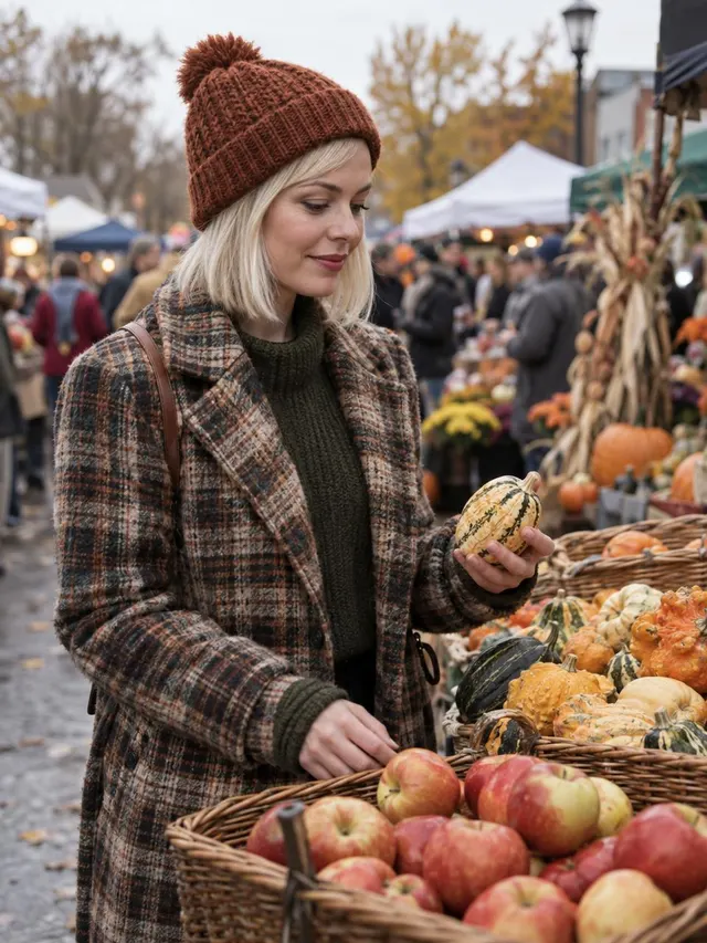 Harvest Market Halloween AI photo style: example 1