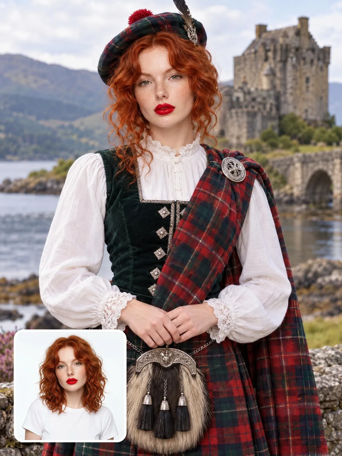 What Country Do I Look Like? Traditional Costume AI example