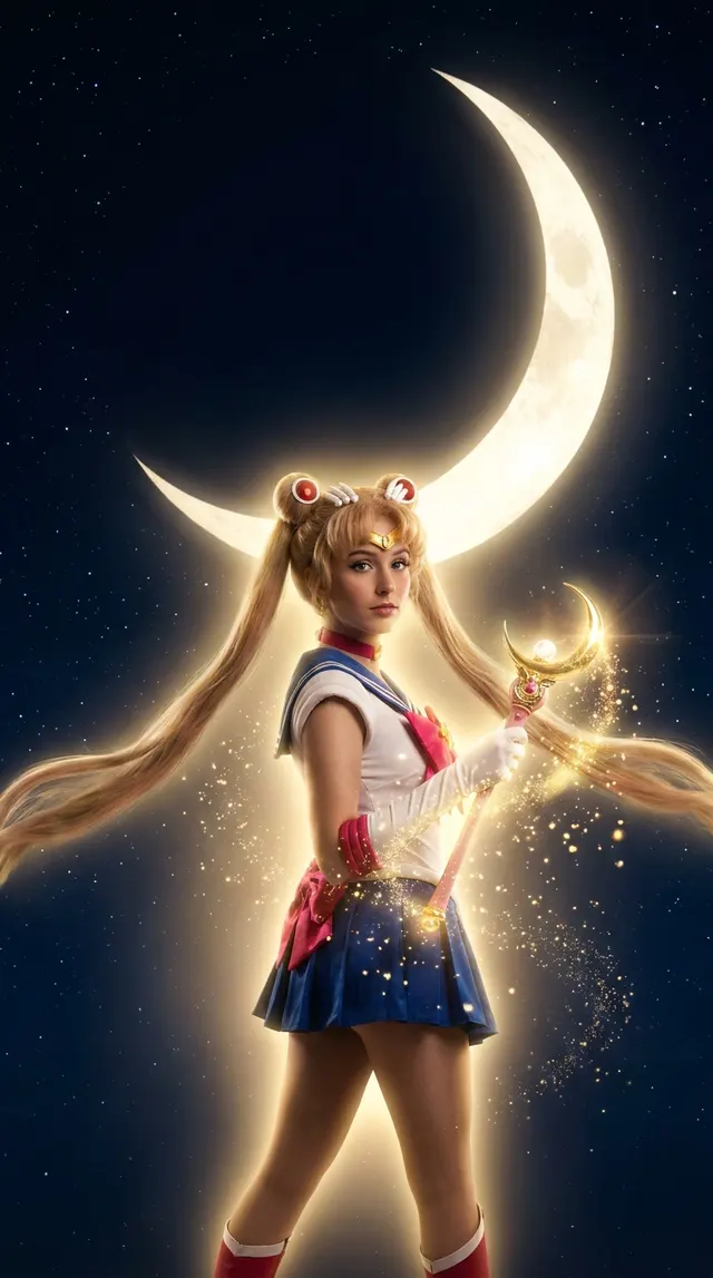 Magical Girl Glow-Up Video Generator: example 2