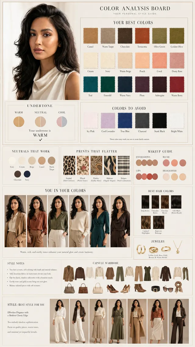 AI Color Analysis: Learn Your Personal Color Palette: example 1
