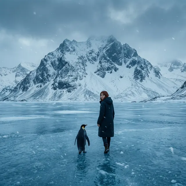Nihilist Penguin AI Viral Trend Photo Generator: example 1