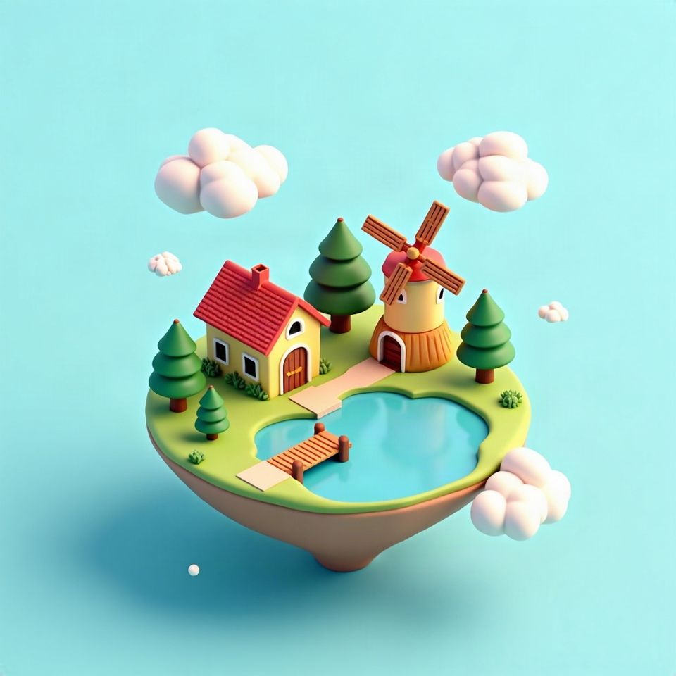 Example output: Isometric & 3D